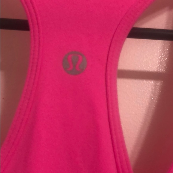 Pink lululemon racerback tank - Picture 3 of 3